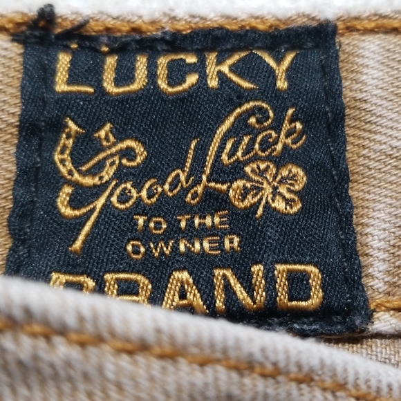 Lucky Brand Light Brown Lola Straight Leg Jeans - Picture 7 of 8